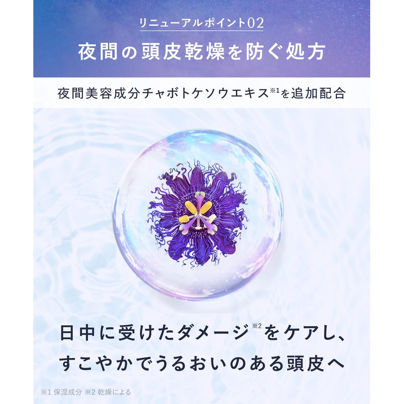 【New Model】 YOLU ヨル Shampoo Refill Calm Night Repair