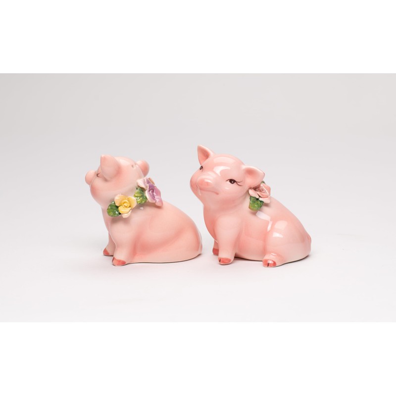Cosmos Gifts 96242 Piggy Salt and Pepper 2 7/8"H