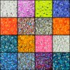 s 16 Pcs 2oz Bubble Beads Glitter Shimmer Shakers Chunky