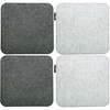 DuneDesign 4 Felt Seat Cushion Square 35 x 35 cm