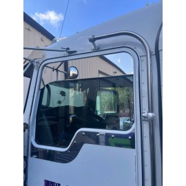 Kenworth T600, T800 & W900 6 Inch Flange Chop Top Windows Set Stainless Steel