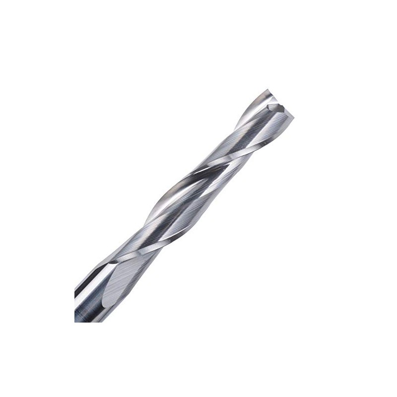 EU_HOZLY 6x32mm Solid Carbide Double Two Flute Spiral Cutter CNC