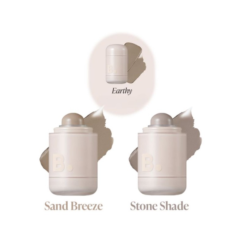 BANILA CO Romantic Blush Contour 3.7g, Color:02 Stone Shade