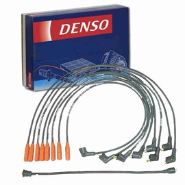 DENSO Spark Plug Wire Set compatible with Ford Thunderbird 5.8L 6.4L 6.7L 7.0L V8 1960-1968