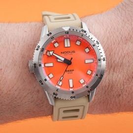 StrapHabit Quick Release Pro Diver Rubber Watch Strap Band FKM 20mm 22mm (22mm, Khaki)