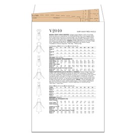 Vogue Paper Pattern V2040H5 Women's Dress with Wrap Pattern by Diane von Furstenberg H5 (34-38-40-42)