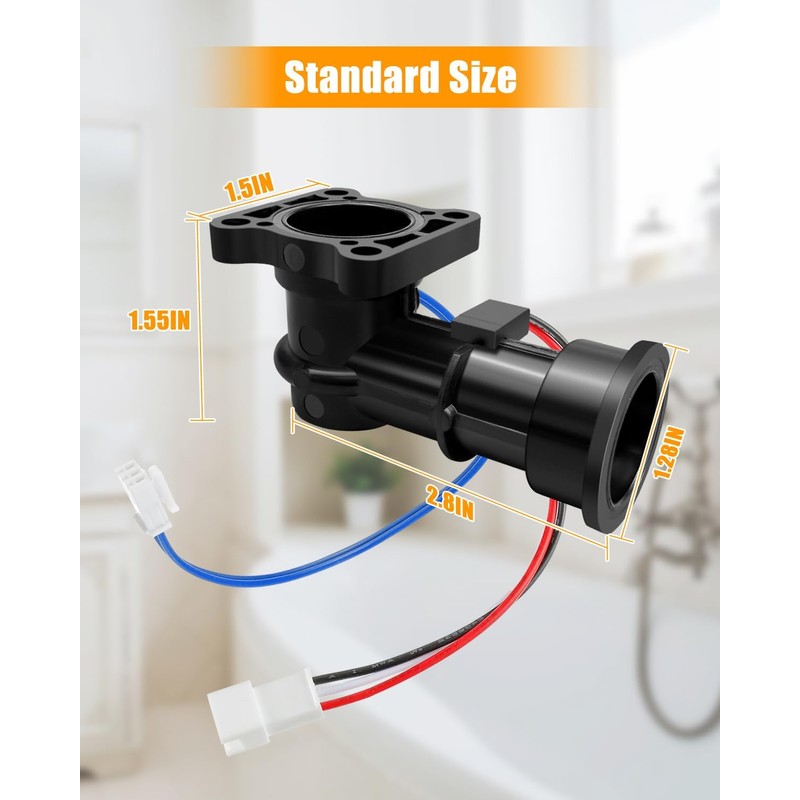 30008571A Flow Sensor Compatible with Navien Tankless Water Heater, 30008571A