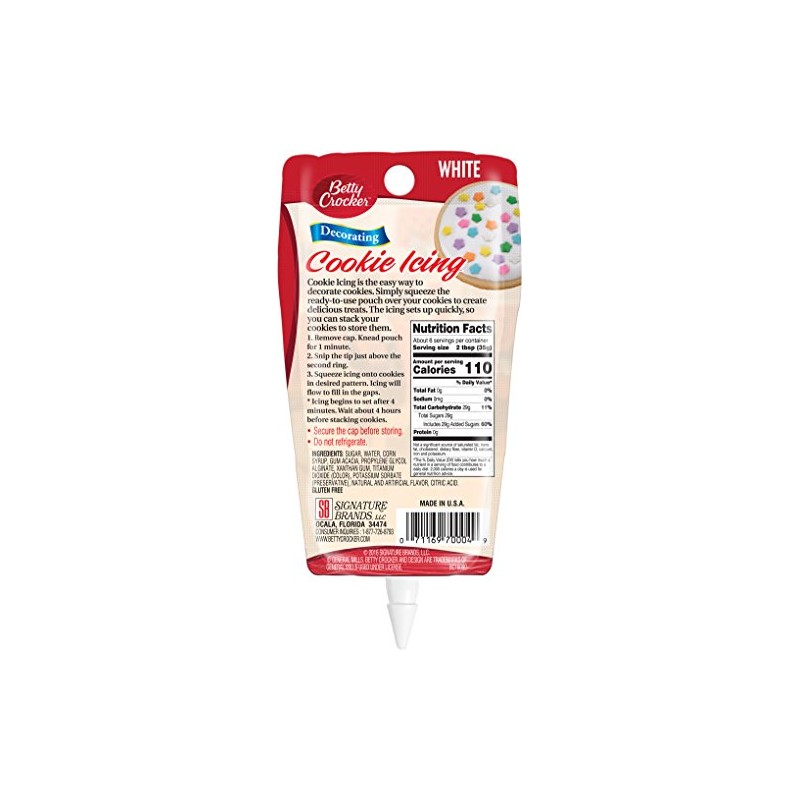Betty Crocker Cookie Icing, White, 7 oz