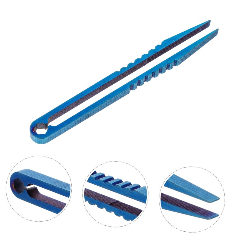 BESPORTBLE 3 Pcs Titanium Portable Camping Tool Mini Clamp Survival