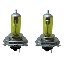 GOLDEN YELLOW 100w ONE PAIR XENON GAS FILLED H4 HIGH/LOW Beam light bulbs for 99 00 01 02 03 04 05 06 07 08 09 KIA Sportage/ 95 96 97 98 99 00 01 02 Land Rover Discovery/ 02 03 04 Land Rover Freelander/