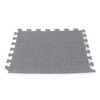 10pcs Cotton Linen Interlocking Carpet Tiles Anti Slip Floor Protection