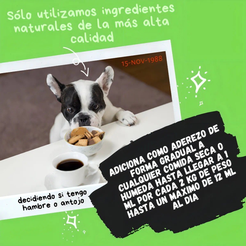 Omegas Aceite De Salmon Para Perros Omegas+espirulina 500 ml