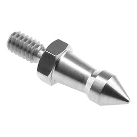 NOTRICKT FS-001 1/4" 38mm Stainless Steel Spike, For Terrain, Lawn, Sand, Tripod and Monopod Compatible [3 Pieces]