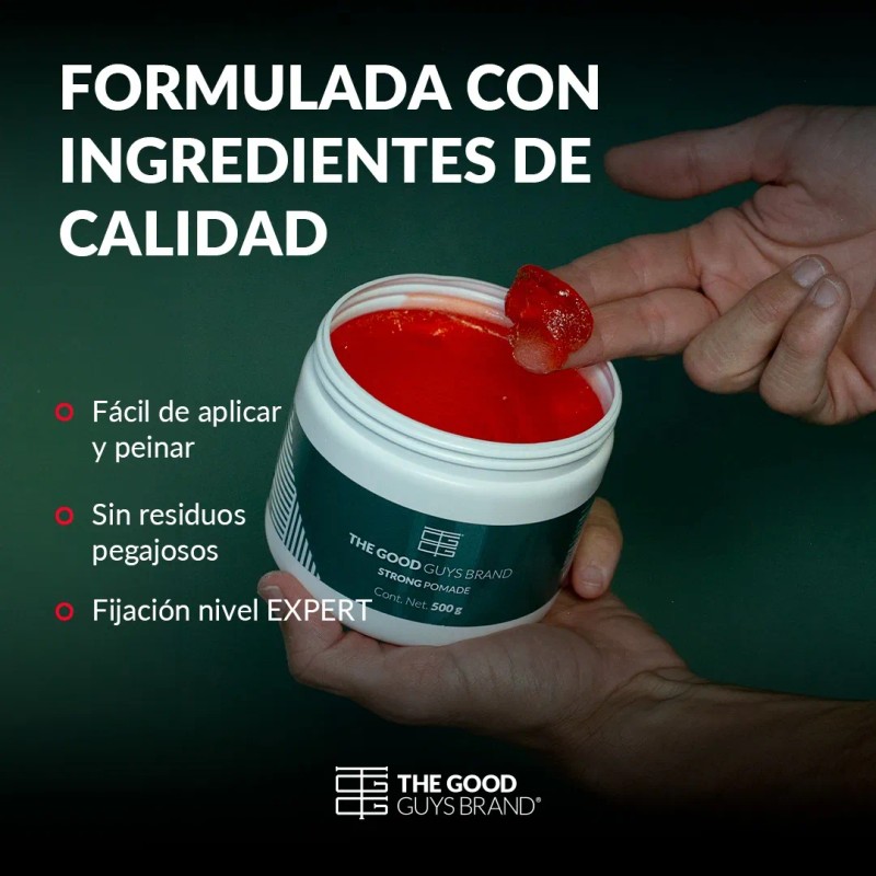 Cera Para Cabello The Good Guys Strong Pomade 500g