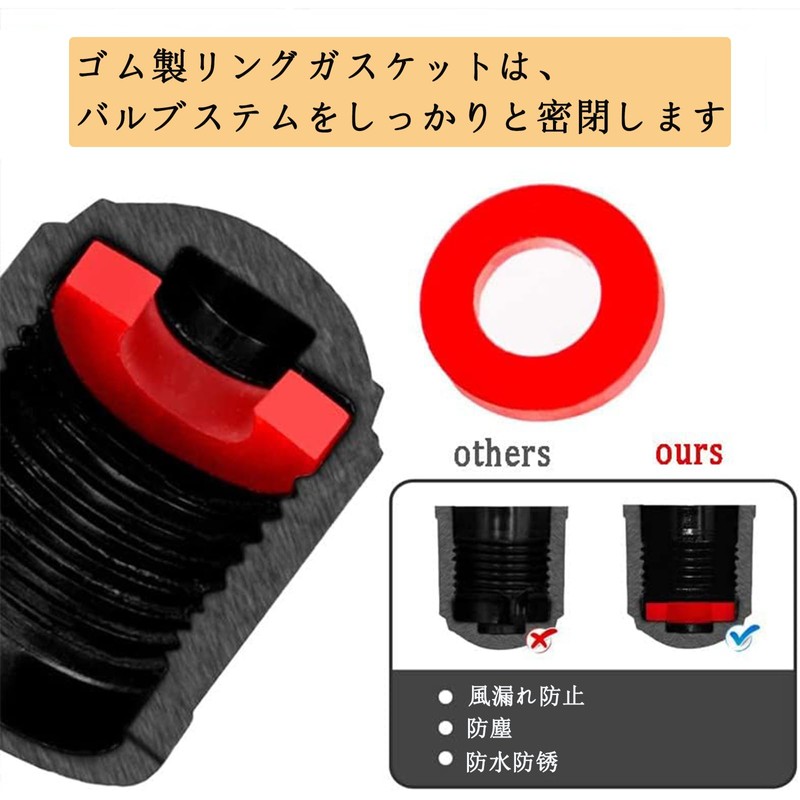 Air Valve Cap, Car Tire Valve Cap, Universal Type, Long