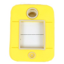 LIP2003 Dog Tag Tag Holder [Tag Case] [Accessories] (lemon) Dog Dog Pet Stag Tag Vaccination Tag Nameplate Anti-lost Oval Tag Strap Earphone Jack