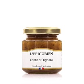 L'Epicurien, Confit d'Oignons, Onion Confit, Canned Onions, 110 g