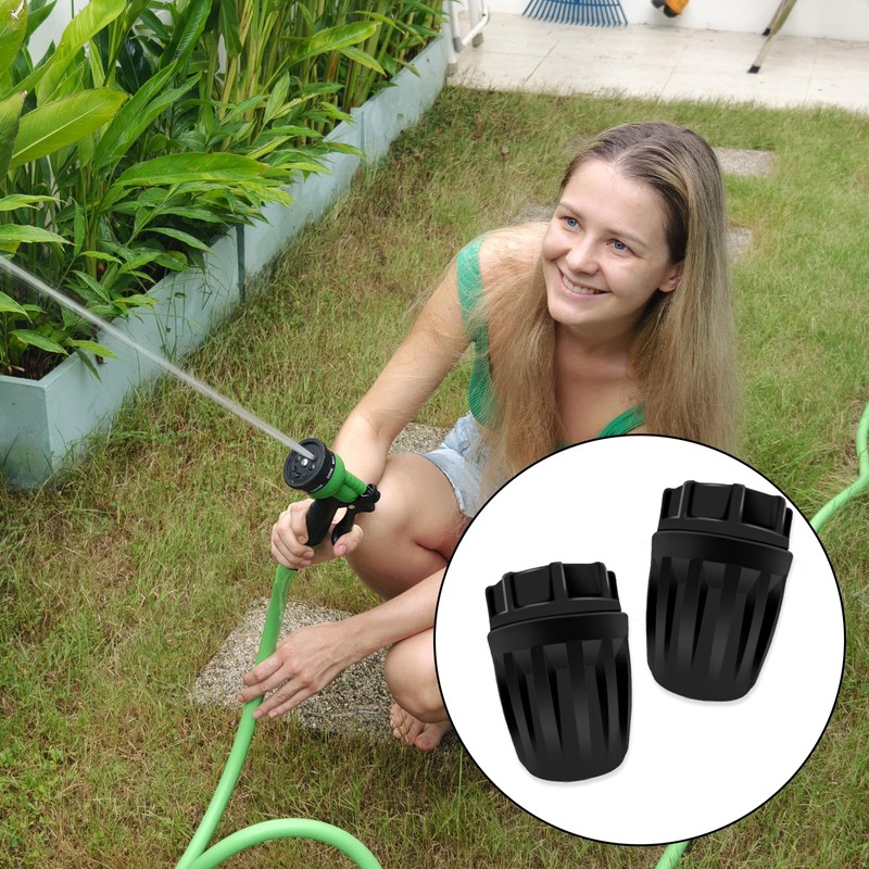 WELANE 1/2 inch Barbed Locked End Cap Connectors,10 PCS Irrigation