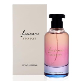 Lucianno Star Dust 100mL Extrait De Parfum for Men and Women, Aromatic Fougere Opens with Spicy Mandarin, Softens with Tiare Flower, Ends in Musk & Sandalwood, Perfect Fragrance for All Occasions