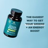 Ancient Nutrition Supergreens Energizer Tablets, Organic Superfood Tablets with Caffeine,