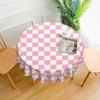 Ohocut Checkered Table Cloth Rectangle Table, Classic Checkerboard Tablecloth for