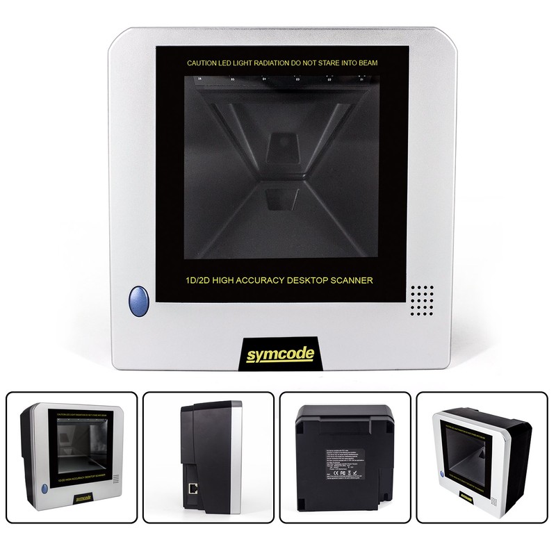 2D QR Barcode Scanner,Symcode Omnidirectional Hands-Free Automatic Barcode Reader Able