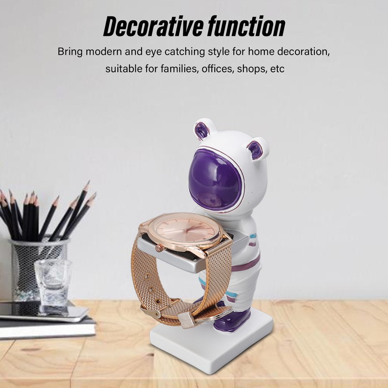 Resin Watch Stand Handmade Figurine Model Decorative Watch Display Stand