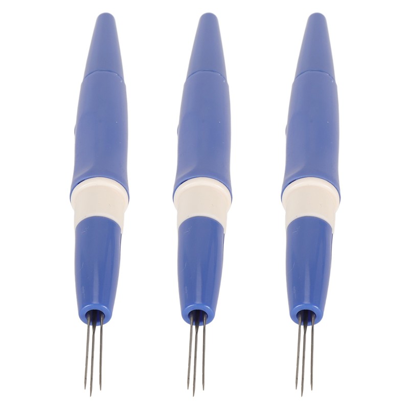 3Pcs Needle Felting Tools with 3 Needles Ergonomic Handle Pen