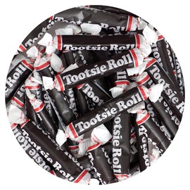 Tootsie Rolls Large, 1lb Bulk Bag (Approx 40 Pieces), Big Tootsie Rolls, Individually Wrapped Bulk Candy, Chocolate Candy, The Hampton Popcorn & Candy Company