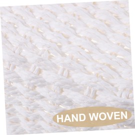 Ciieeo 1 Set Woven Paper Rope Storage Baskets Makeup Organizer Bin for Home Versatile Storage for Clothes and More Elegant Design for Shelves and Rooms