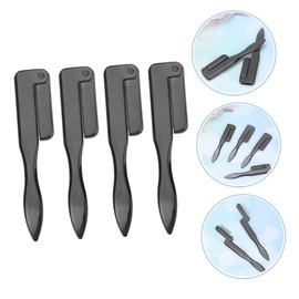 Baluue 4pcs Foldable Eyebrow Grooming Tools Multi-purpose Eyebrow Brush Comb Lightweight Portable Makeup Tools for Brow Shaping Friends Family