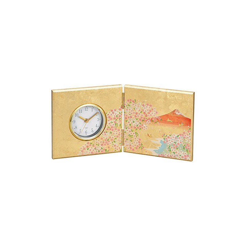 Canoe Hana Fuji Table Clock, Wall Clock, 15.6 x 1.6