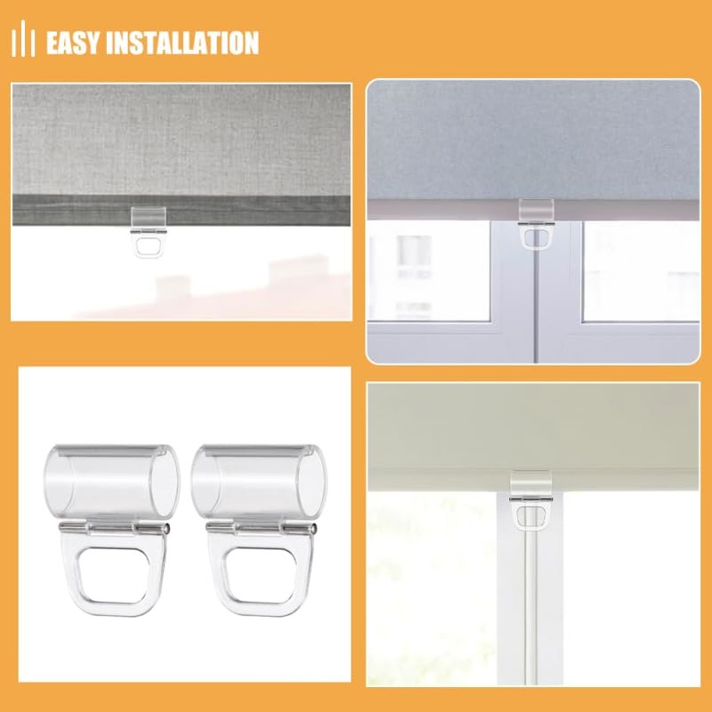 PRETYZOOM 2sets Universal Fit Roller Blinds Parts Plastic Shade Lifting