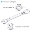 CoCud Combination Wrench, 4mm Metric Box Open End 6-Point Design