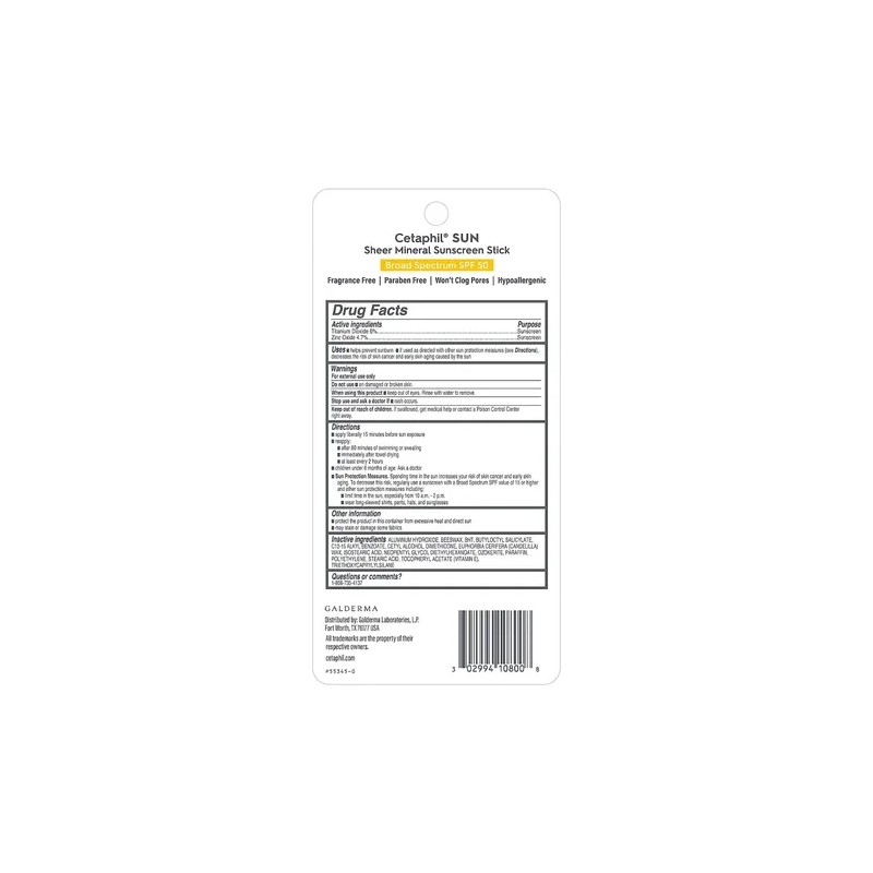 Protector Solar Mineral Cetaphil Sheer Spf 50