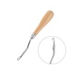 Bent Latch Hook Crochet Needle Latch Hook with Wooden Handle