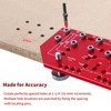 RUITOOL Shelf Pin Jig and Hinge Jig Two-in-One, Self-contained Clamping