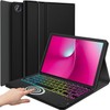 DKAHOEE Backlit Touchpad Keyboard Case for T-Mobile REVVL Tab 2