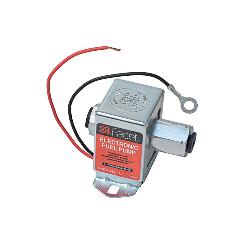 Facet-Purolator Solid State Fuel Pump 12V, 1.5-2.5Psi, 12" / 30.48Cm