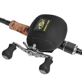 SF Low Profile Baitcaster Reel Covers Neoprene Casting Protective Reel Case Fit 50 100 200 Series Baitcaster # Left Hand 1 Pack