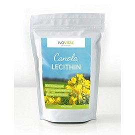 Canola Lecithin powder, IVOVITAL®, non-gmo and soy free (300g)