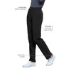 Infinity Cherokee Women's Scrub Pant Mid Rise Tapered Leg Pull-on