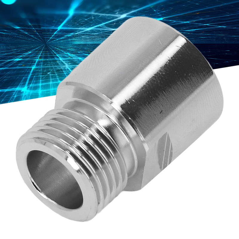 Soda Cylinder Adapter Metal CO2 Female Thread TR21‑4 to Male