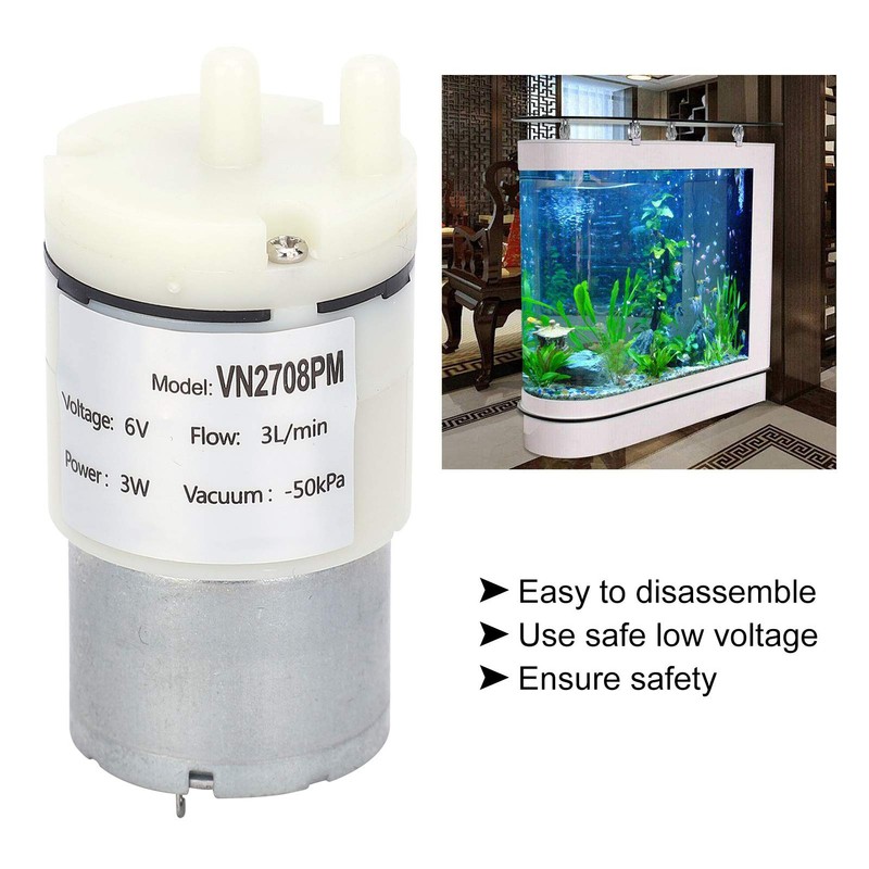 3Pcs DC 6V Mini Diaphragm Type Air Pumps Water Pump,
