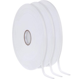 Tatuo 3 Rolls Double Sided Foam Tape PE Foam Adhesive Tape Sponge Soft Mounting Adhesive (1/4 Inch Wide by 32. 8 Feet Long Each Roll)(1/4 Inch Wide by 32.8 Feet Long Each Roll)