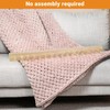 QWM 60“ Chunky Blankets Loom Knitting Looms Long Installation Free