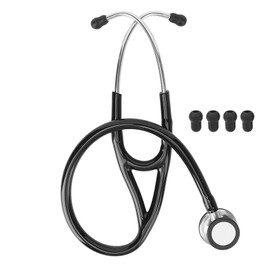 Fetal Stethoscope Dual Head Stainless Steel Floating Frequency Conversion Diaphragm Clear Sound Stethoscope