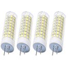 Lxcom Lighting G8 LED Bulb 10W Ceramic Corn Light Bulbs(4