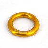 NewDoar Rappel Ring 25kN Gold Large O-Ring Rope Connector for