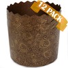 12 oz Panettone Paper Mold | 12 Pack | Easter